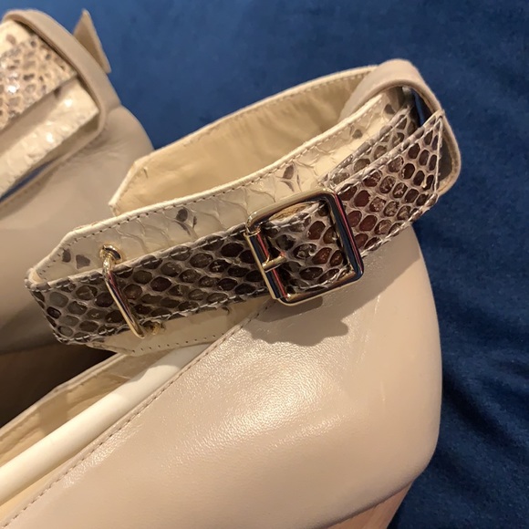 NWT Elizabeth and James Emily Sand heels sz 7.5 - Picture 3 of 12